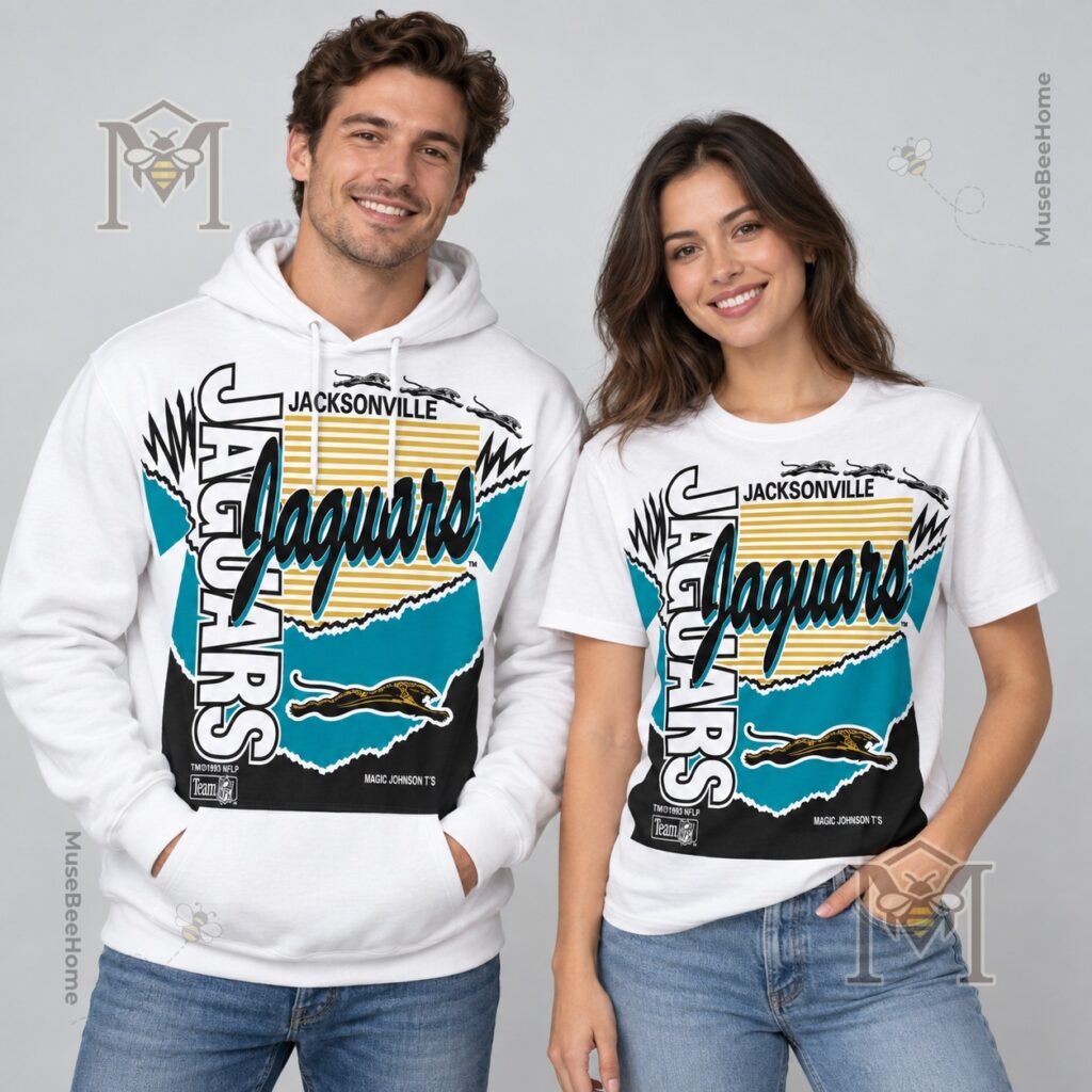 Jacksonville Jaguars 1993 Retro Apparel Collection T-Shirt - photo 5