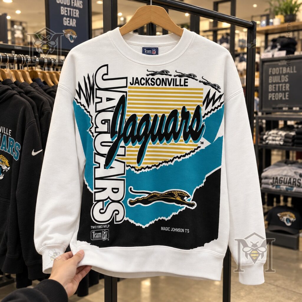 Jacksonville Jaguars 1993 Retro Apparel Collection T-Shirt - photo 6