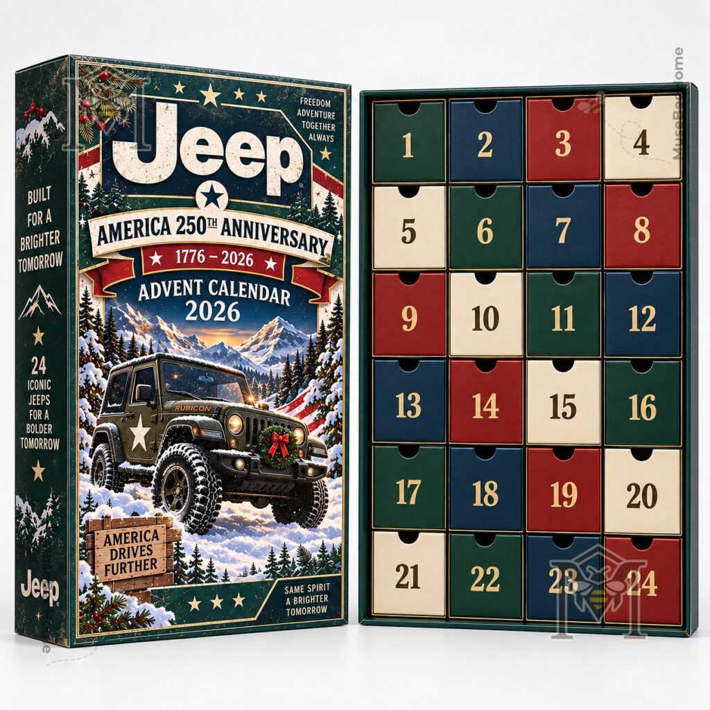 Jeep America 250th Anniversary 2026 Advent Calendar - photo 3