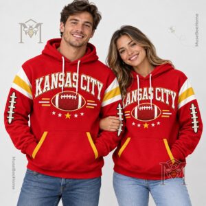 Kansas City Chiefs Game Day V-Neck T-Shirt and Hoodie - photo 6