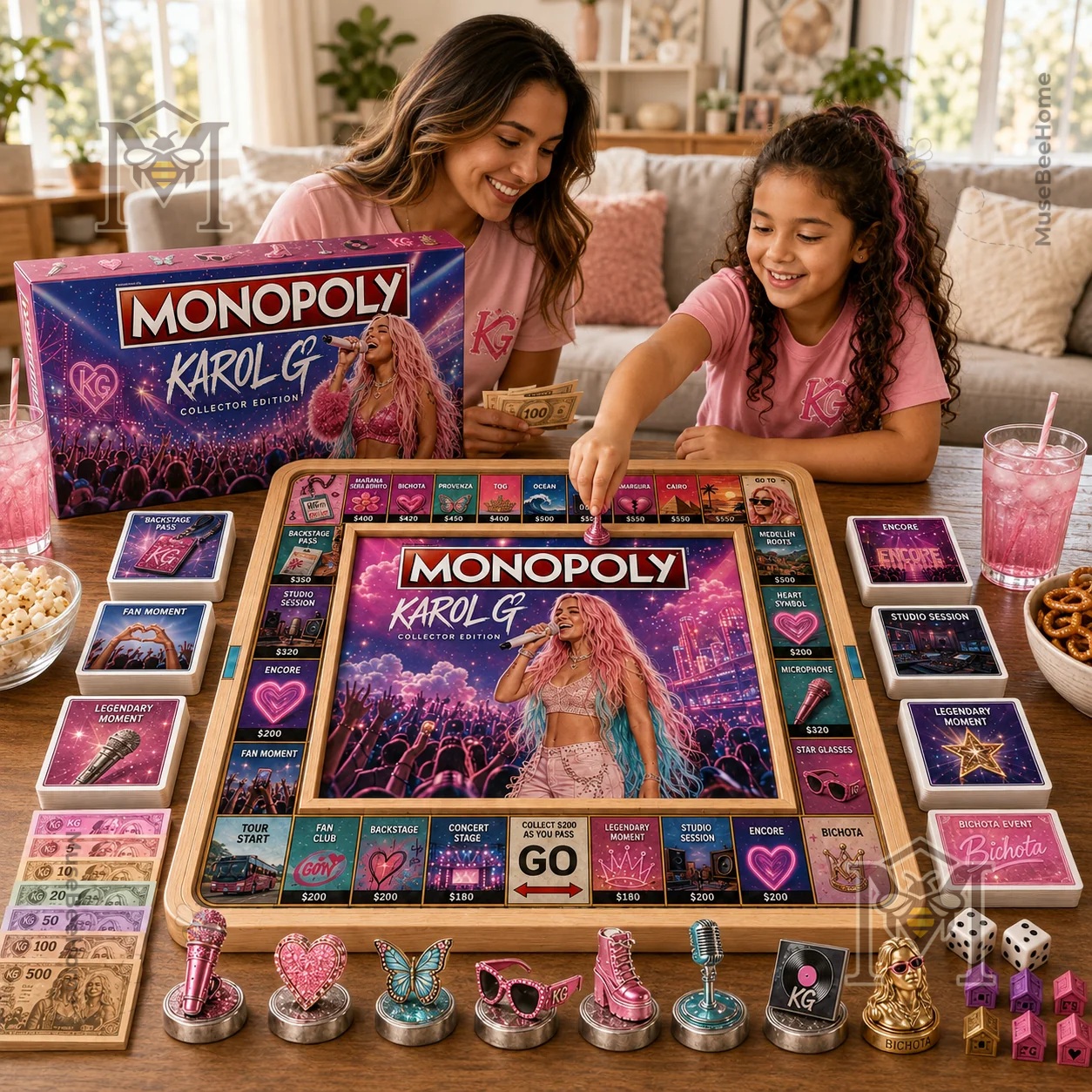 Karol G Monopoly Board Game - photo 3