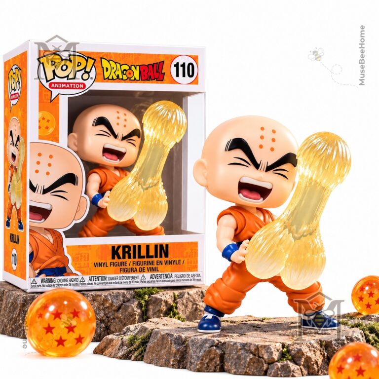 Krillin Dragon Ball Funny Funko Pop Figure 2026 - photo 2
