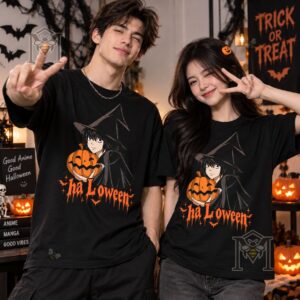 L Lawliet Anime Halloween Pumpkin T-Shirt - photo 4