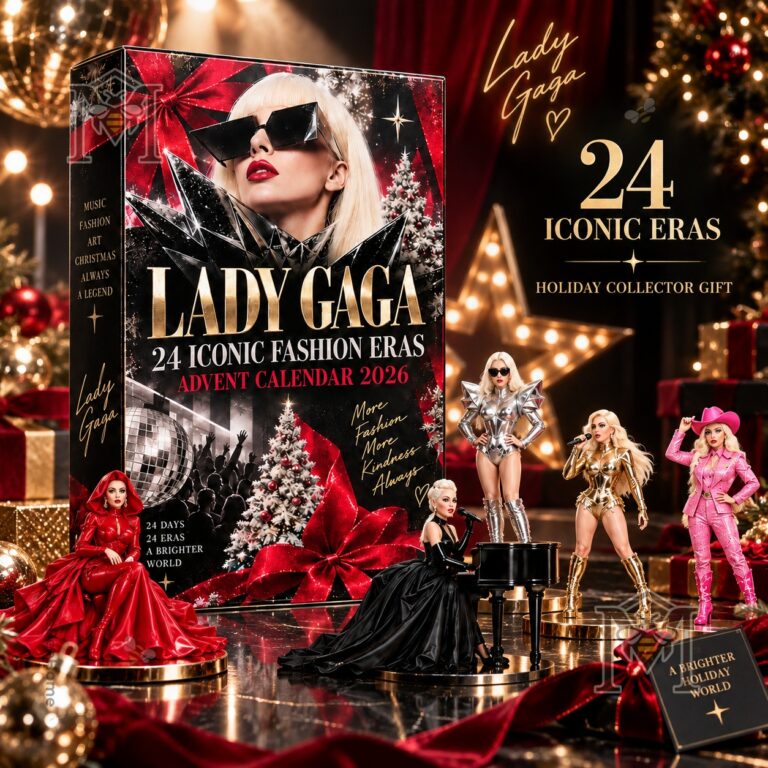 Lady Gaga Advent Calendar 24 Iconic Fashion Eras 2026 - boxed front view with fashion figures