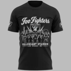 Las Vegas Raiders Foo Fighters T-Shirt - photo 2