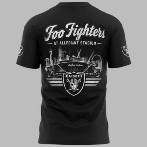 Las Vegas Raiders Foo Fighters T-Shirt - photo 3