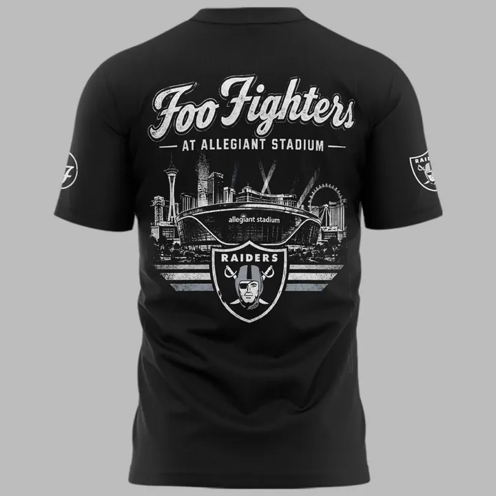 Las Vegas Raiders Foo Fighters T-Shirt - photo 3