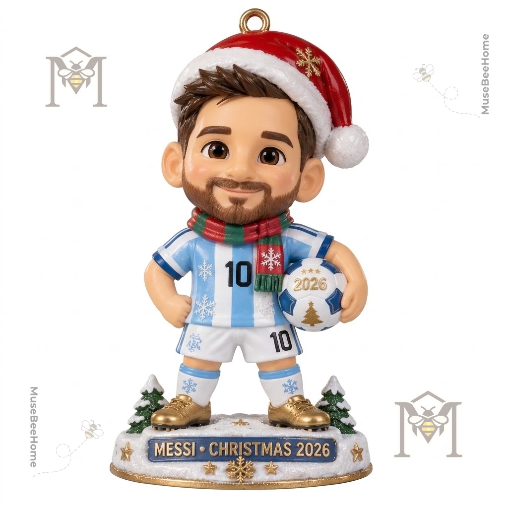 Lionel Messi Christmas 2026 Ornament - photo 2