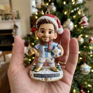 Lionel Messi Christmas 2026 Ornament - photo 3