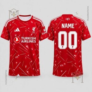 Liverpool Football Club Turkish Airlines 2027-2028 Custom Football Jersey - photo 2