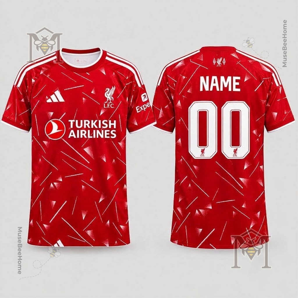 Liverpool Football Club Turkish Airlines 2027-2028 Custom Football Jersey - photo 2