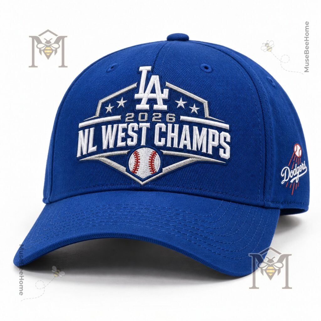 Los Angeles Dodgers 2026 NL West Champions Cap - photo 2