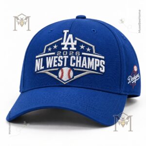 Los Angeles Dodgers 2026 NL West Champions Cap - photo 2