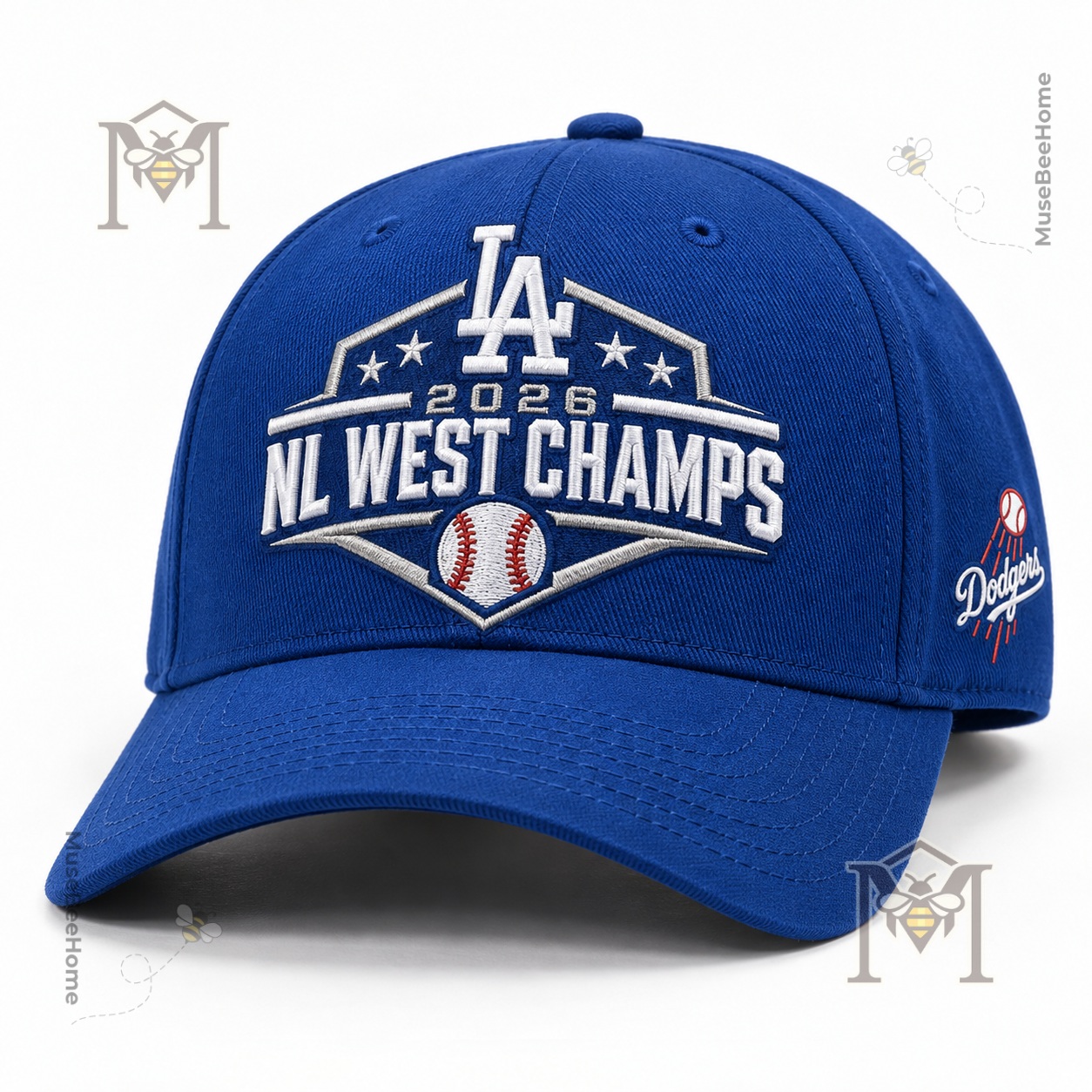 Los Angeles Dodgers 2026 NL West Champions Cap - photo 2