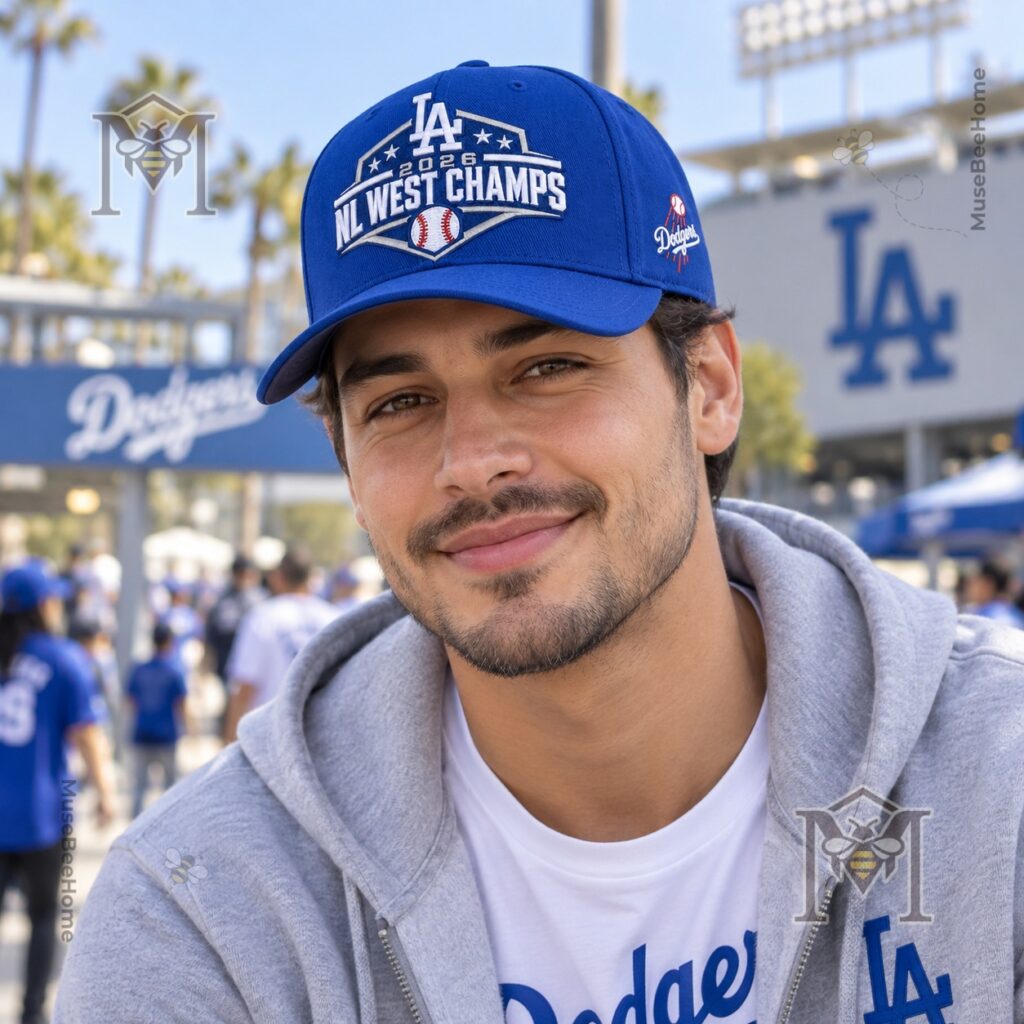 Los Angeles Dodgers 2026 NL West Champions Cap - photo 3