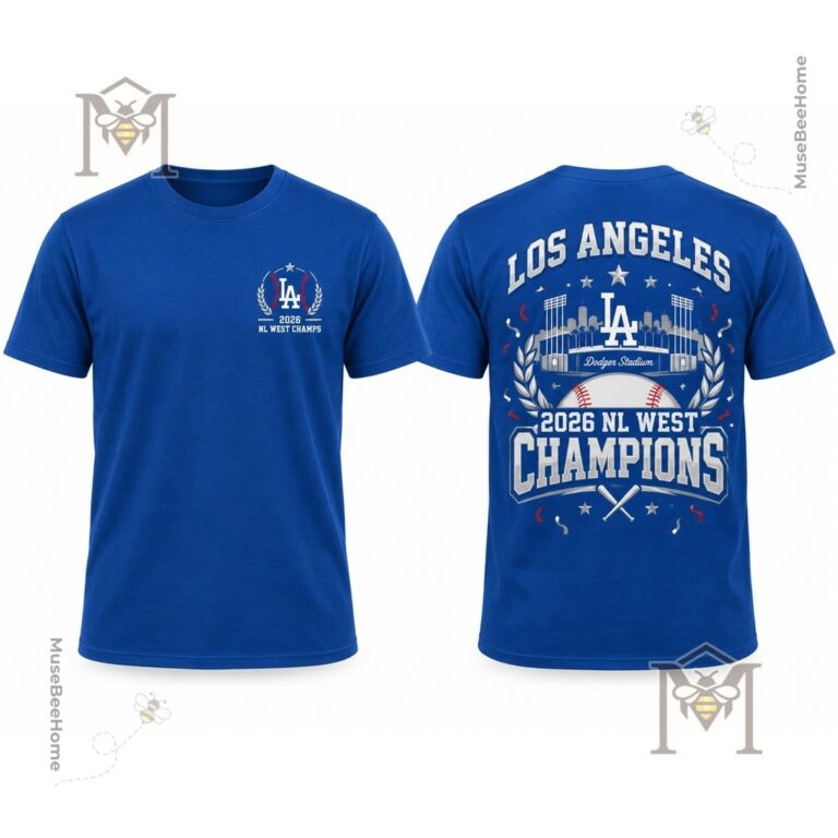 Los Angeles Dodgers 2026 NL West Champions Crewneck Sweater - photo 4