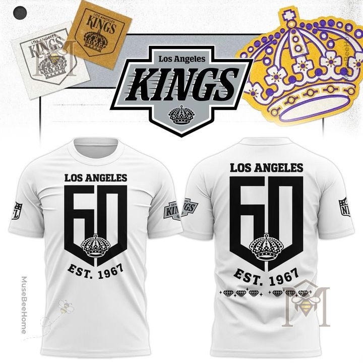 Los Angeles Kings 60th Anniversary T-Shirt - photo 2