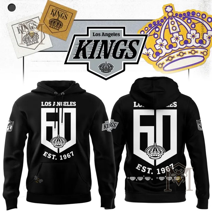 Los Angeles Kings 60th Anniversary T-Shirt - photo 3