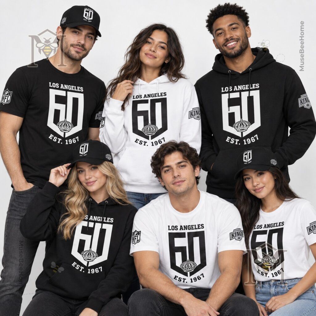 Los Angeles Kings 60th Anniversary T-Shirt - photo 6