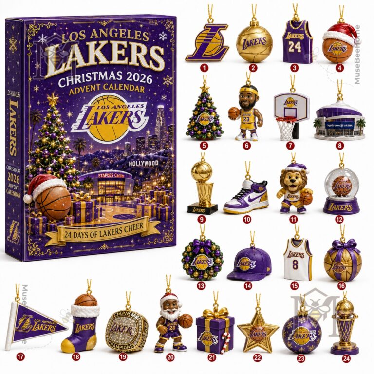 Los Angeles Lakers Christmas 2026 Advent Calendar - photo 2