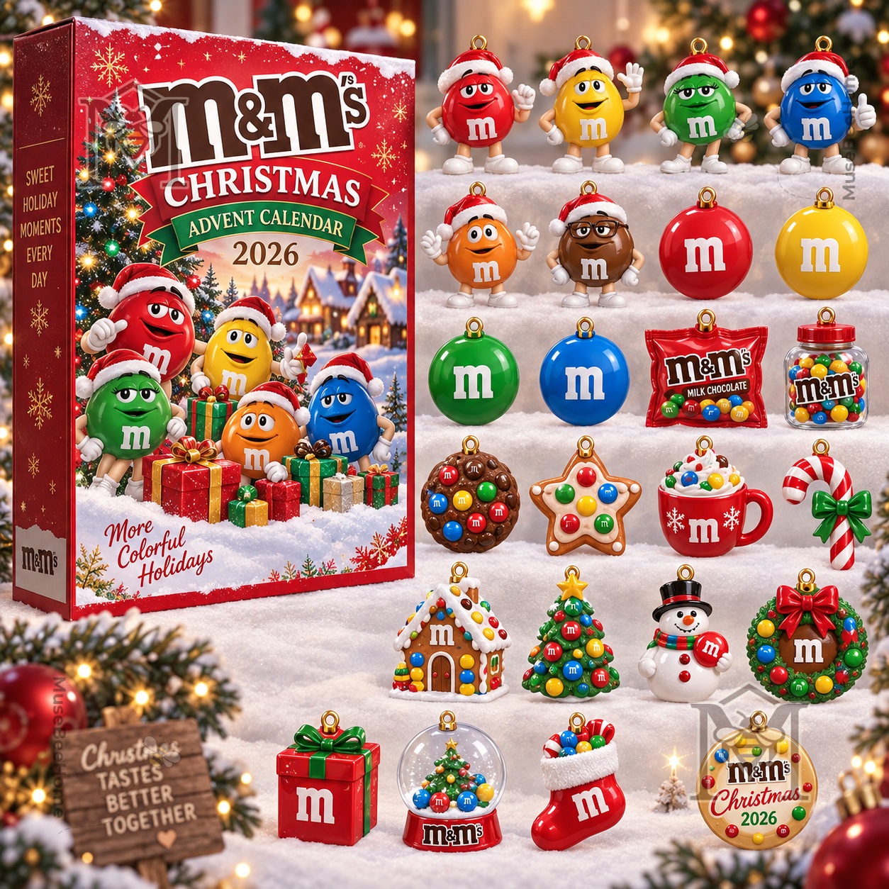 M&M's Christmas Advent Calendar 2026 - photo 2