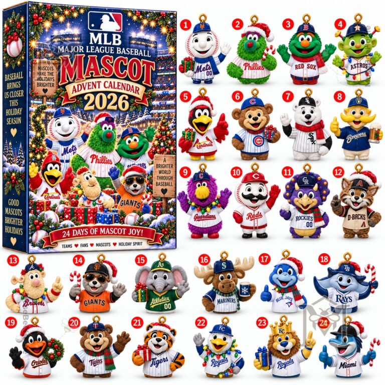 Major League Baseball 2026 Mascot Advent Calendar - photo 2
