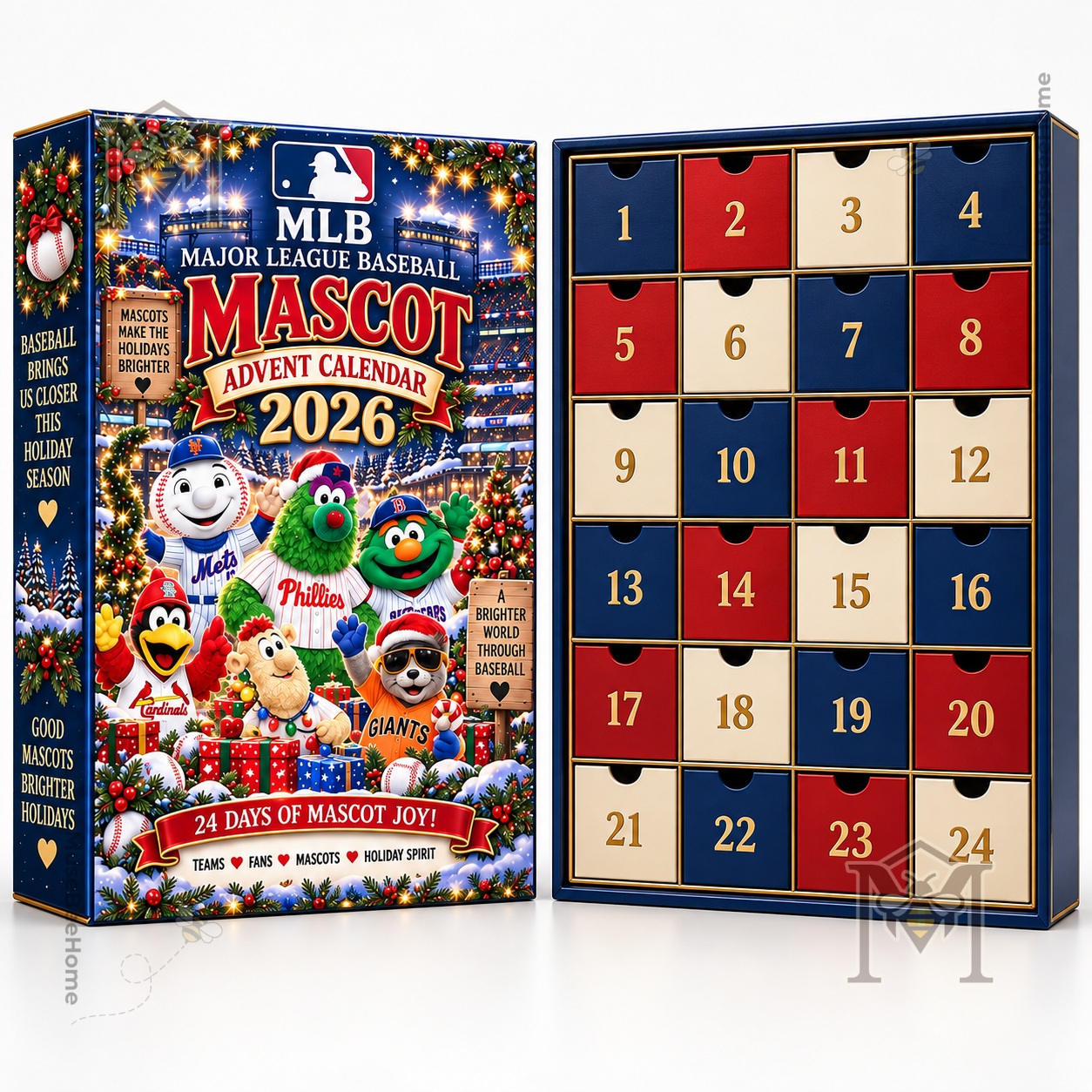 Major League Baseball 2026 Mascot Advent Calendar - photo 3