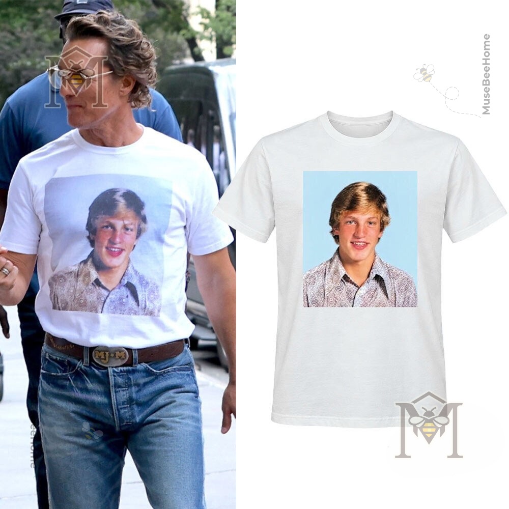 Matthew McConaughey High School Photo T-Shirt - photo 3