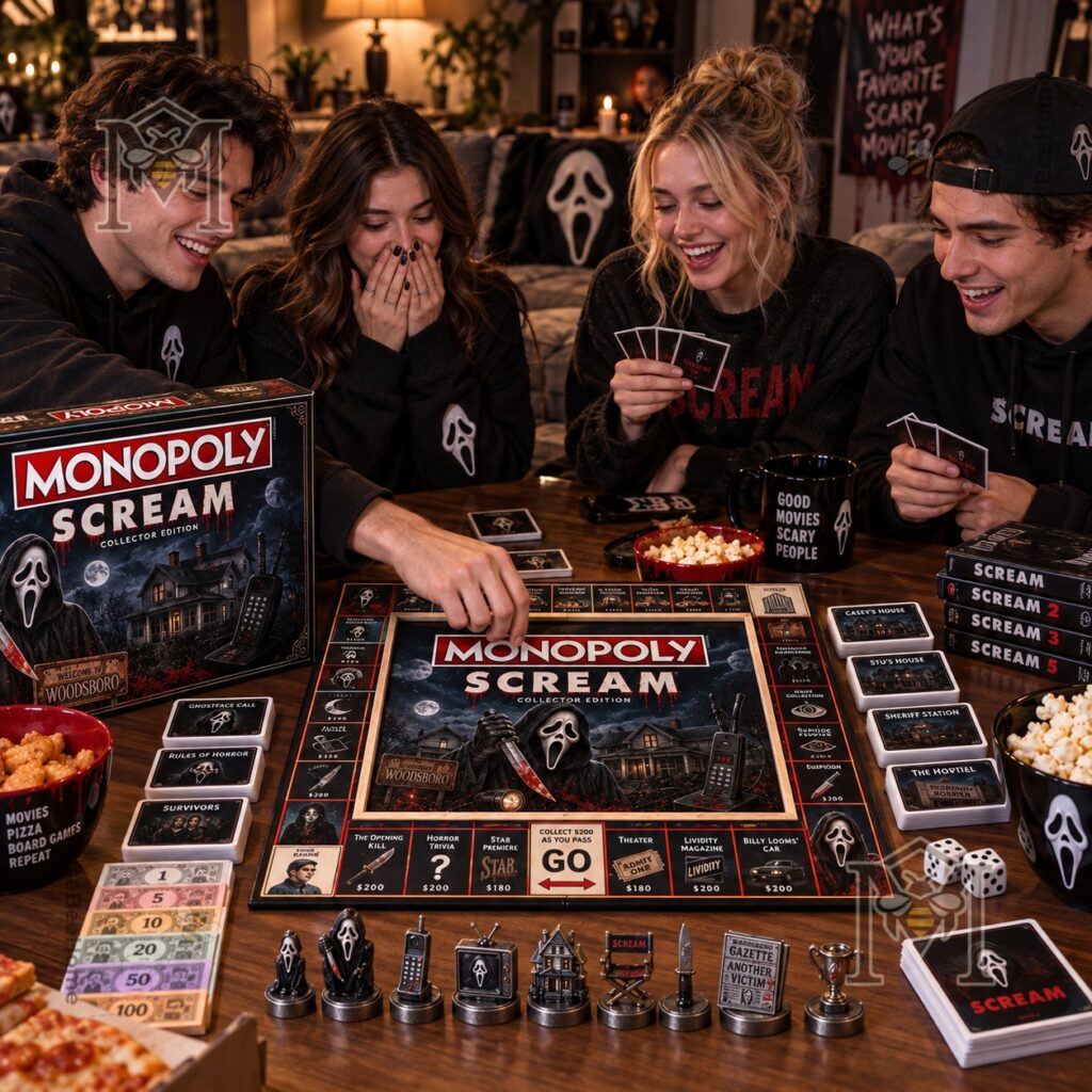 Monopoly Scream Board Game - photo 4