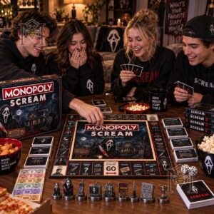 Monopoly Scream Board Game - photo 4