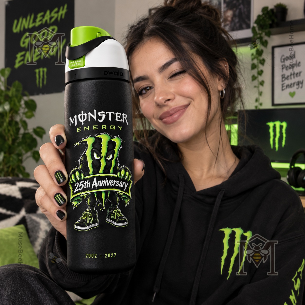 Monster Energy 25th Anniversary Collector Water Bottle - photo 3