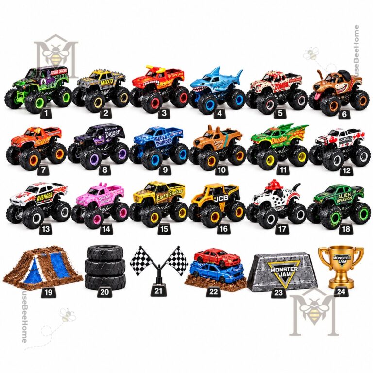 Monster Jam 2026 Advent Calendar - close-up of Grave Digger truck artwork