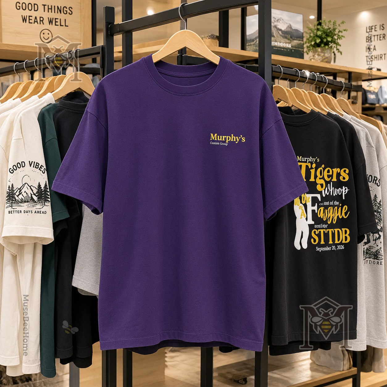 Murphys Bar LSU Shirt 2026 Murphy’s Tigers Whoop The Aggie STTDB T-Shirt - photo 3