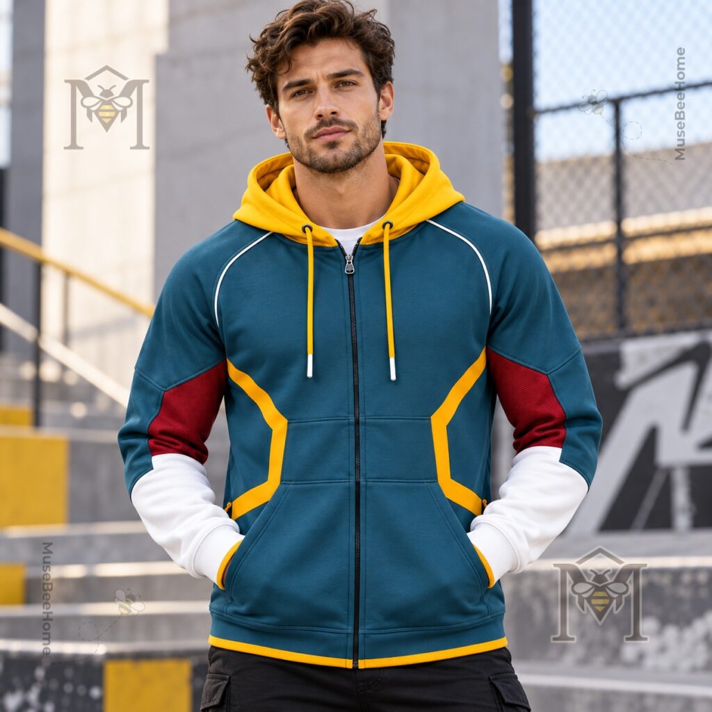 My Hero Academia Deku Zip Hoodie - photo 3
