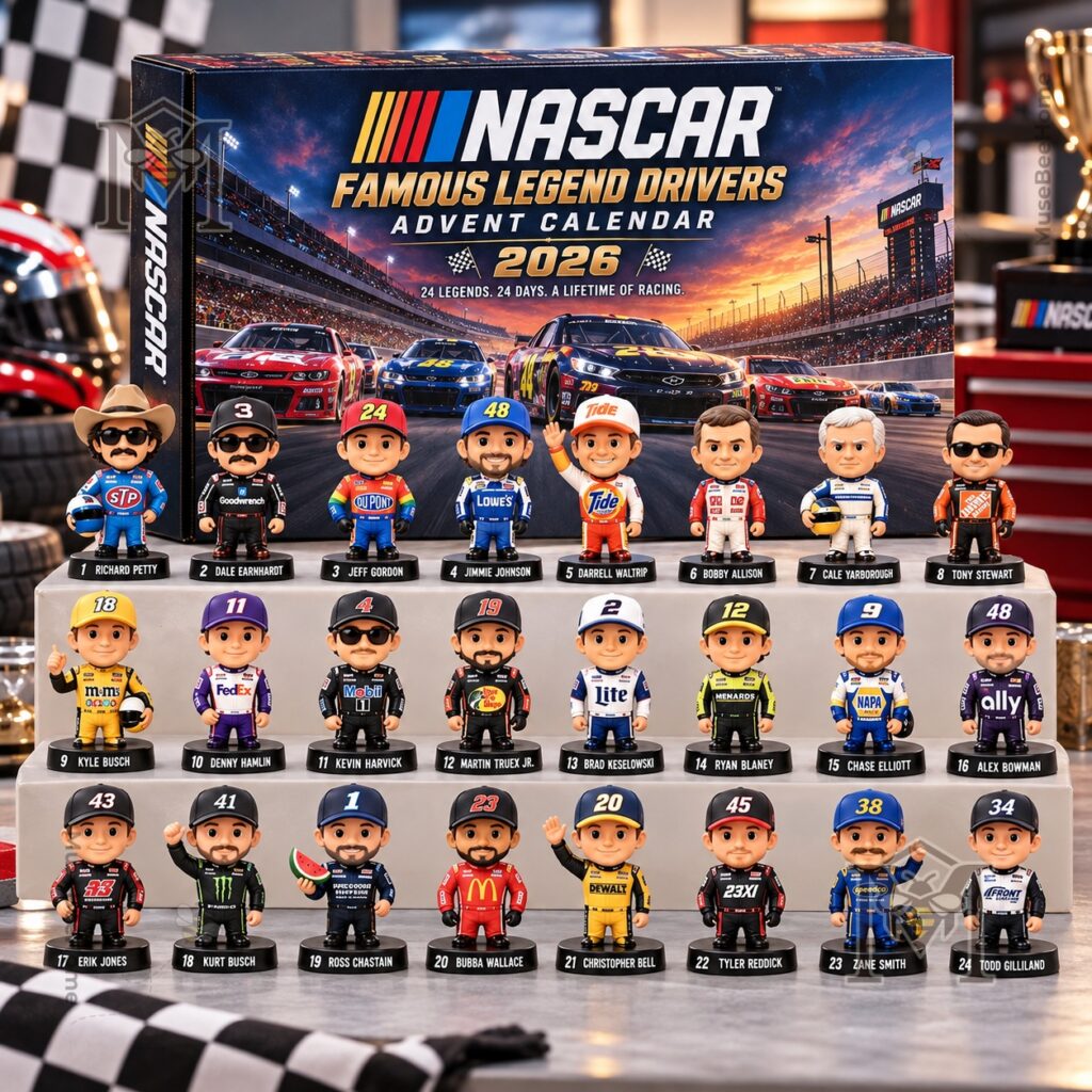 NASCAR Famous Legend Drivers 2026 Advent Calendar - photo 3