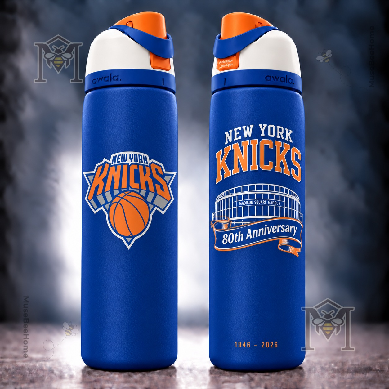 New York Knicks 80th Anniversary Water Bottle - photo 2