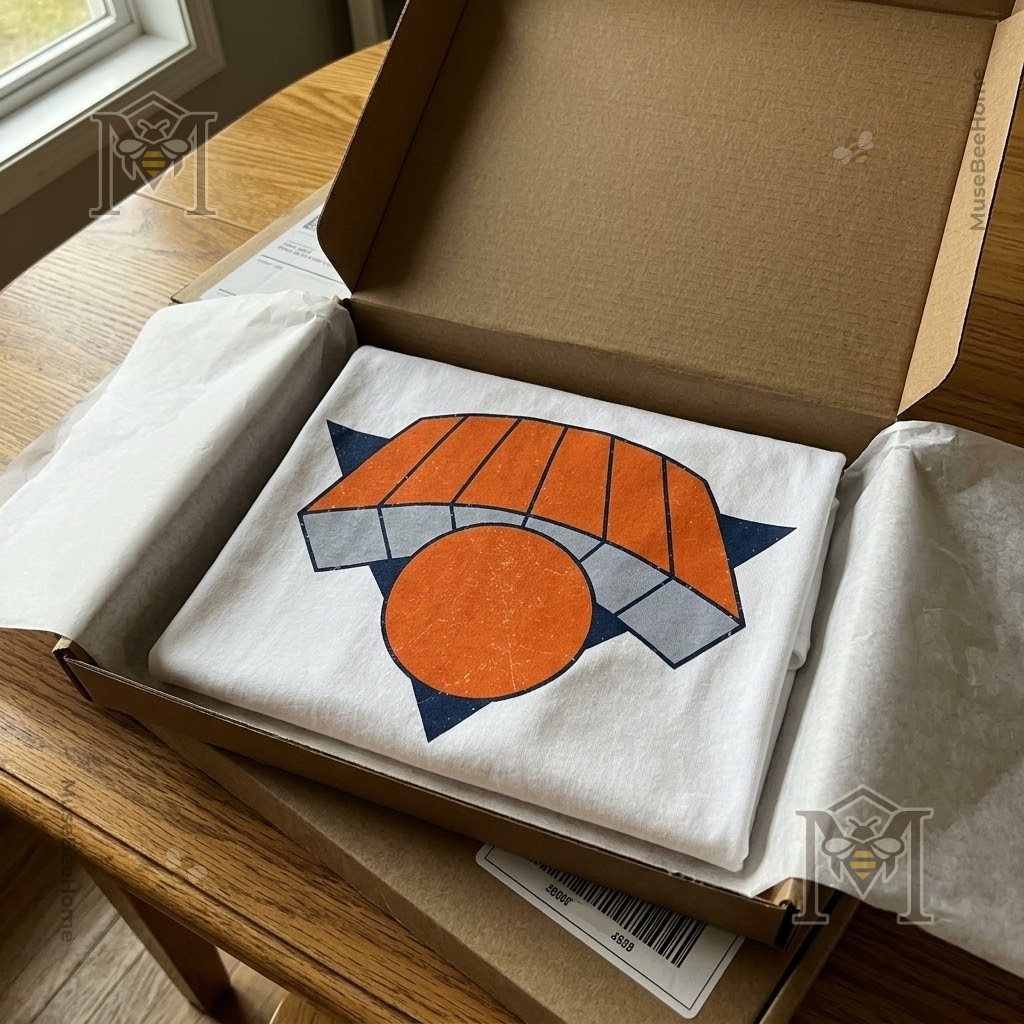 New York Knicks Ji Lee Underbranded Logo T-Shirt - photo 4