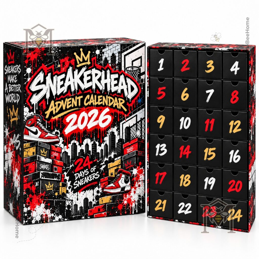 Nike 24-Day Sneaker Season 2026 Advent Calendar - numbered sneaker lineup in multiple colorways