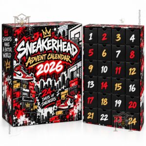 Nike 24-Day Sneaker Season 2026 Advent Calendar - numbered sneaker lineup in multiple colorways