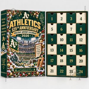 Oakland Athletics 125th Anniversary 2026 Advent Calendar - photo 2