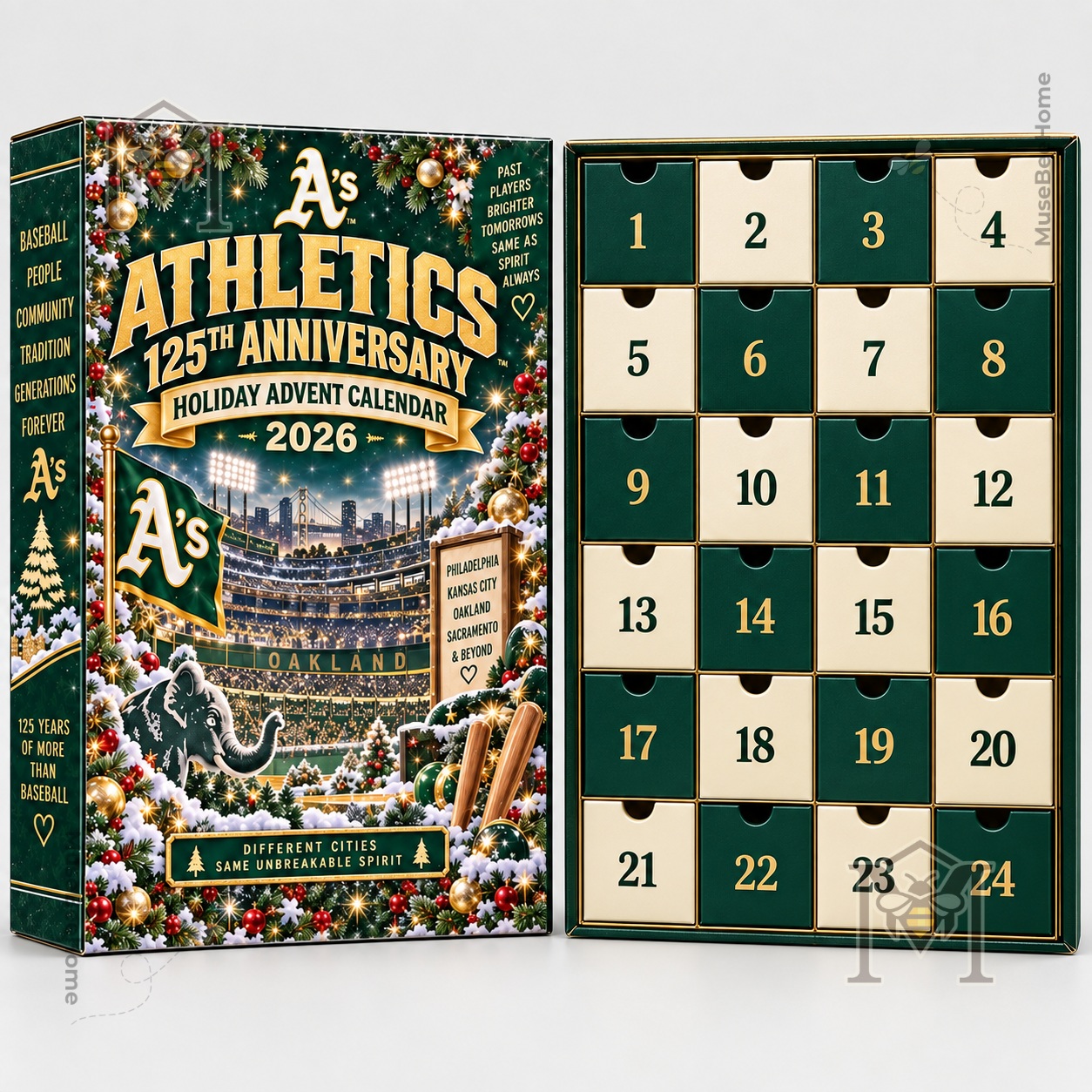 Oakland Athletics 125th Anniversary 2026 Advent Calendar - photo 2