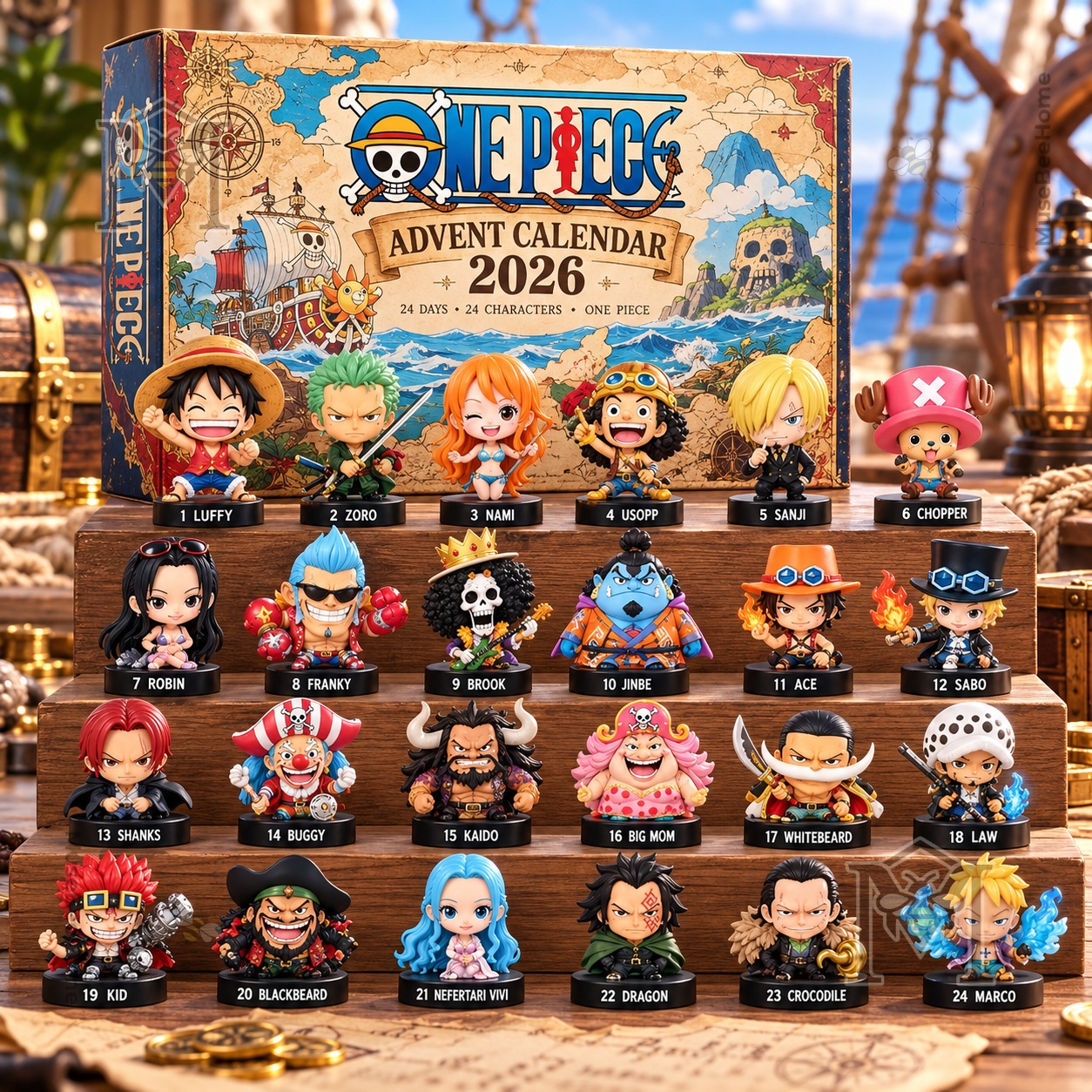 One Piece 2026 Anime Advent Calendar - photo 3
