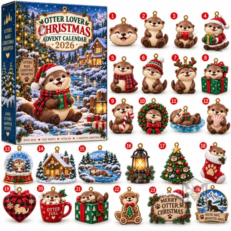 Otter Lover 2026 Christmas 24-Day Advent Calendar - photo 2