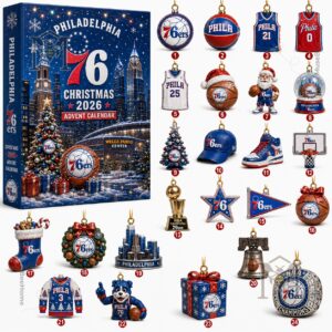 Philadelphia 76ers Christmas 2026 Advent Calendar - photo 2