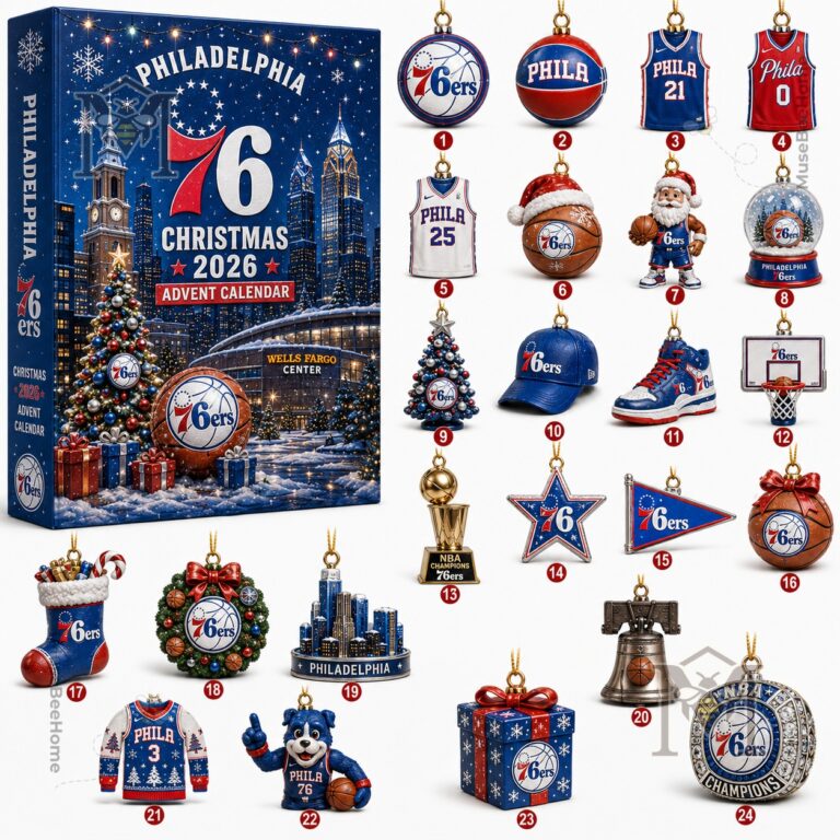 Philadelphia 76ers Christmas 2026 Advent Calendar - photo 2