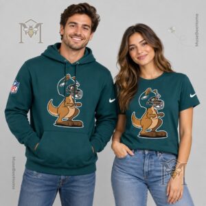 Philadelphia Eagles Sydney Australia Kangaroo Hoodie - photo 5