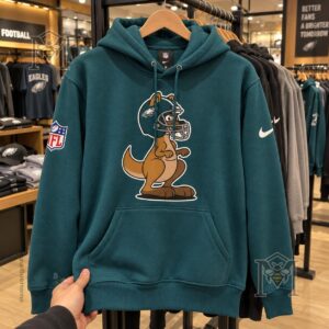 Philadelphia Eagles Sydney Australia Kangaroo Hoodie - photo 6