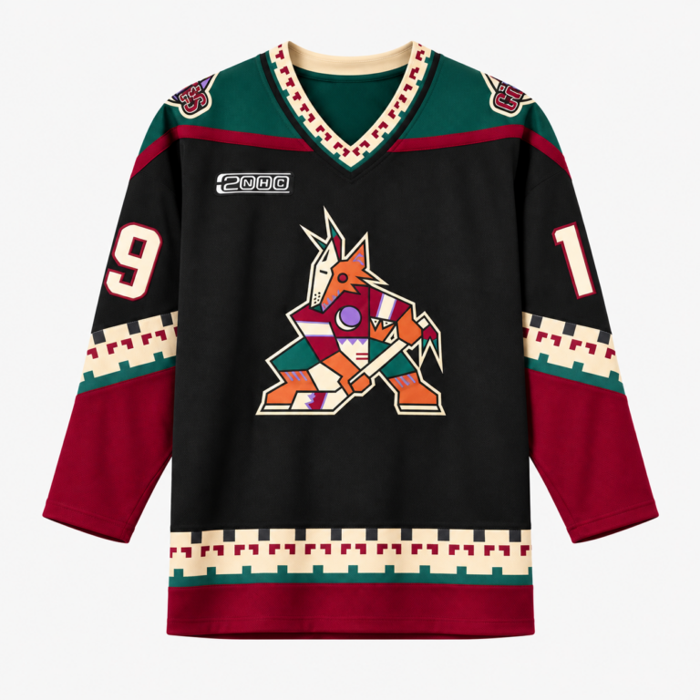 Phoenix Coyotes Vintage Kachina Hockey Jersey - photo 2