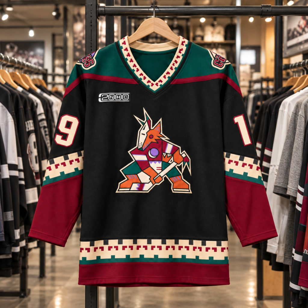 Phoenix Coyotes Vintage Kachina Hockey Jersey - photo 4