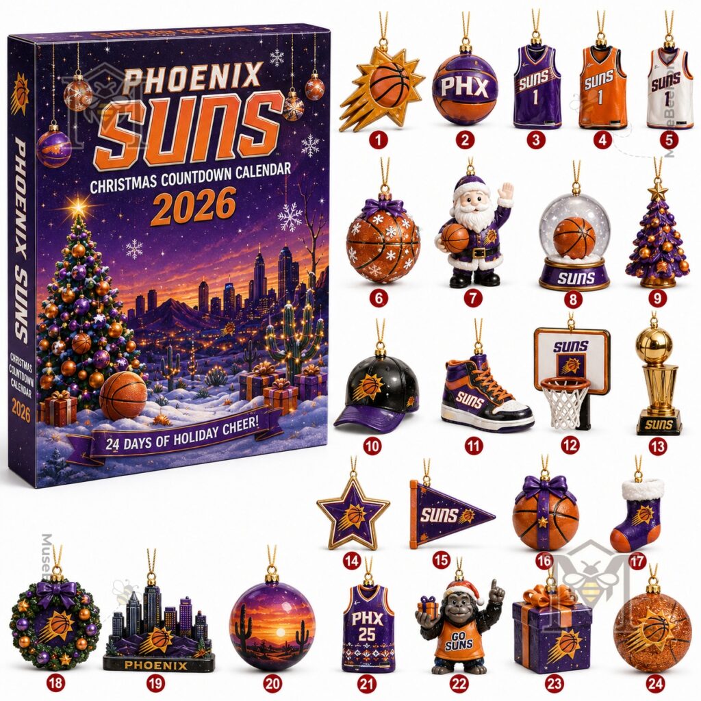 Phoenix Suns Christmas 2026 Advent Calendar - photo 2